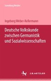 Deutsche Volkskunde zwischen Germanistik und Sozialwissenschaften (eBook, PDF)