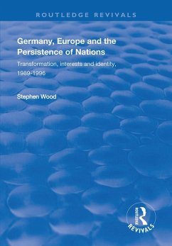 Cover Germany, Europe and the Persistence of Nations (eBook, PDF)