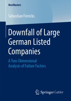 Downfall of Large German Listed Companies (eBook, PDF) - Frericks, Sebastian