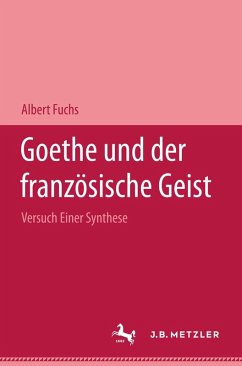Cover Goethe und der französische Geist (eBook, PDF)