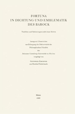 Fortuna in Dichtung und Emblematik des Barock (eBook, PDF) - Kirchner, Gottfried