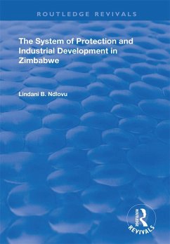 Cover The System of Protection and Industrial Development in Zimbabwe (eBook, PDF)