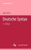 Deutsche Syntax (eBook, PDF)