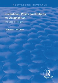 Cover Institutions, Policy and Outputs for Acidification (eBook, ePUB)