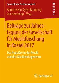 Beiträge zur Jahrestagung der Gesellschaft für Musikforschung in Kassel 2017 (eBook, PDF)