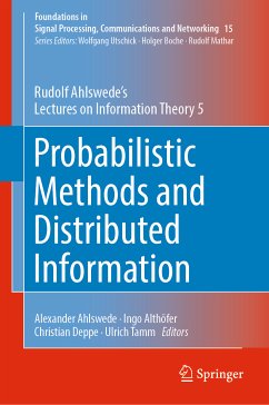 Probabilistic Methods and Distributed Information (eBook, PDF) - Ahlswede, Rudolf