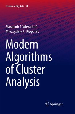 Modern Algorithms of Cluster Analysis - Wierzchon, Slawomir;Klopotek, Mieczyslaw