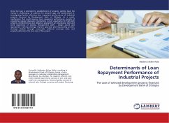 Determinants of Loan Repayment Performance of Industrial Projects - Alula, Habtamu Asfaw