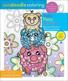 Zendoodle Coloring: Baby Farm Animals: Barnyard Friends to Color and Display