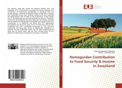 Homegarden Contribution to Food Security & Income in Swaziland - Mbhekeni Wilfred N, Nxumalo