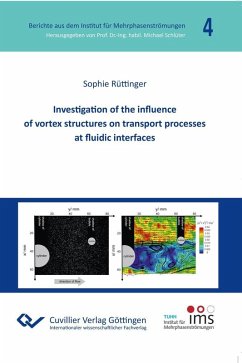 Cover Investigation of the influence of vortex structures on transport processes at fluidic interfaces (eBook, PDF)