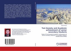 Test Anxiety and Academic achievement of senior secondary Students - Ahmad, Shaikh