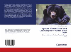 Species Identification and Diet Analysis of Asiatic Black Bear