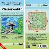 NaturNavi Wanderkarte mit Radwegen Pfälzerwald NaturNavi Wanderkarte mit Radwegen Pfälzerwald