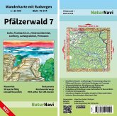 NaturNavi Wanderkarte mit Radwegen Pfälzerwald NaturNavi Wanderkarte mit Radwegen Pfälzerwald