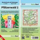NaturNavi Wanderkarte mit Radwegen Pfälzerwald NaturNavi Wanderkarte mit Radwegen Pfälzerwald