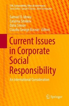 Current Issues in Corporate Social Responsibility