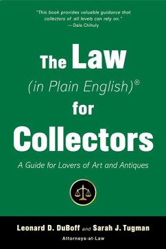 The Law (in Plain English) for Collectors (eBook, ePUB) - Duboff, Leonard D.; Tugman, Sarah J.