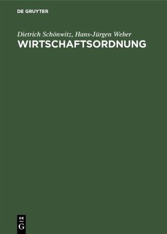 Cover Wirtschaftsordnung (eBook, PDF)