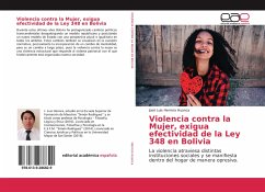 Violencia contra la Mujer, exigua efectividad de la Ley 348 en Bolivia - Herrera Huanca, José Luis