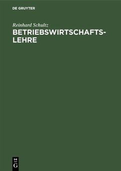 Cover Betriebswirtschaftslehre (eBook, PDF)