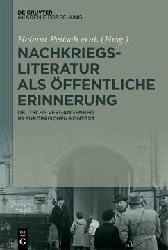 Nachkriegsliteratur als öffentliche Erinnerung (eBook, PDF)