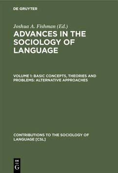 Basic concepts, theories and problems: alternative approaches (eBook, PDF)