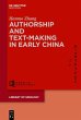 Authorship and Text-making in Early... - Bild 1