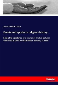 Events and epochs in religious history: