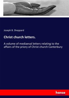Christ church letters. - Sheppard, Joseph B.