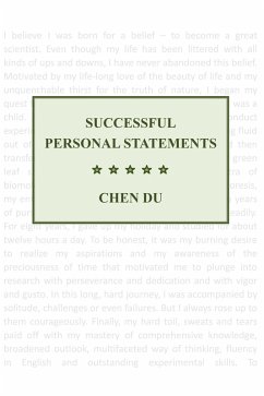 Cover Successful Personal Statements (eBook, ePUB)