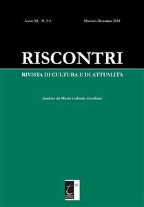 Riscontri. Rivista di Cultura e di Attualità (eBook, ePUB) - AA,VV.