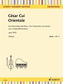 Orientale, Violoncello und Klavier Orientale, Violoncello und Klavier