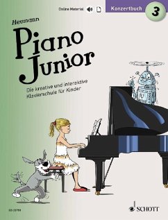 Piano Junior: Konzertbuch 3 - Heumann, Hans-Günter