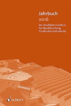 Cover Jahrbuch 2016 / Jahrbuch des Staatlichen Instituts für Musikforschung Preußischer Kulturbesitz
