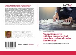 Financiamiento público incremental para las Universidades Nacionales - Lapolla, Antonio Francisco