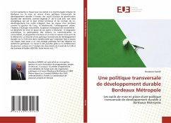 Une politique transversale de développement durable Bordeaux Métropole - Kandé, Boubacar