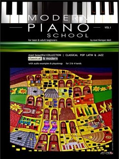 Cover Modern Piano School 1 (englisch)
