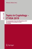 Topics in Cryptology ¿ CT-RSA 2019