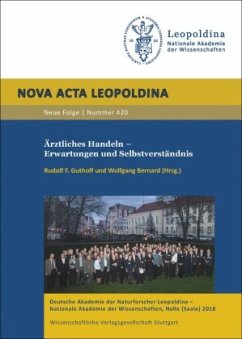 Cover Ärztliches Handeln - Erwartungen und Selbstverständnis