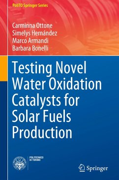 Testing Novel Water Oxidation Catalysts for Solar Fuels Production - Ottone, Carminna;Hernández, Simelys;Armandi, Marco