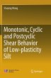 Monotonic, Cyclic and Postcyclic Shear... - Bild 1