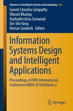 Information Systems Design and Intelligent Applications (eBook, PDF)