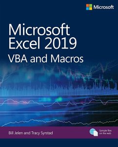 Microsoft Excel 2019 VBA and Macros (eBook, ePUB) - Jelen, Bill; Syrstad, Tracy