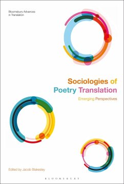 Sociologies of Poetry Translation (eBook, ePUB)