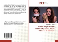 Access to justice for victims of gender based violence in Rwanda - Shyaka M. Mugabe, Aggée
