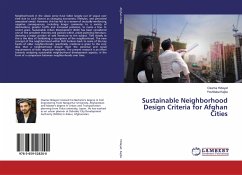 Sustainable Neighborhood Design Criteria for Afghan Cities