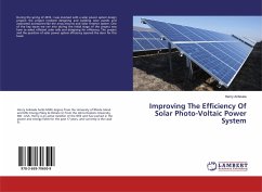 Improving The Efficiency Of Solar Photo-Voltaic Power System