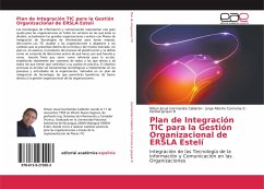 Plan de Integración TIC para la Gestión Organizacional de ERSLA Estelí