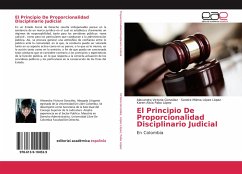 El Principio De Proporcionalidad Disciplinario Judicial